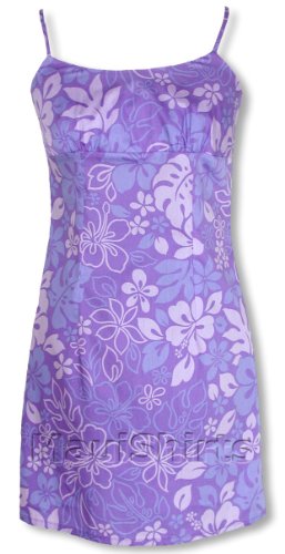 Empire Mini Sundress - Women's Monstera Garden Spaghetti Strap