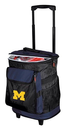 Michigan Wolverines Rolling Cooler