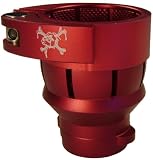 Maddog Designz Spyder Clamping Feed Neck - No Holes - Dust Red