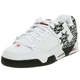 DC Men's Command Sneaker,White/Graffiti Print,10.5 M