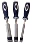 Footprint 89 Series 280311 3-Piece Soft Grip Wood Chisel Set 1/2-Inch, 3/4-Inch, 1-Inch