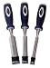 Footprint 89 Series 280311 3-Piece Soft Grip Wood Chisel Set 1/2-Inch, 3/4-Inch, 1-Inch