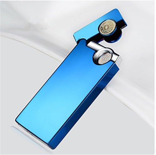 Electric Arc Lighter - Windproof Dual Arc Plasma Lighter - USB Rechargeable Dual Pulse Electronic Lighter - Flameless Plasma Beam Lighter