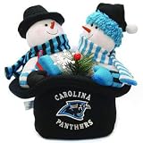 Carolina Panthers Snowmen Top Hat Show Off Your Holiday And Team Spirit