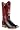 Black/Deep Red