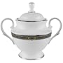 Lenox Vintage Jewel Platinum-Banded Bone China Sugar Bowl