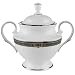 Lenox Vintage Jewel Platinum-Banded Bone China Sugar Bowl