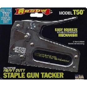 Arrow Fastener T50 Staple Gun by 