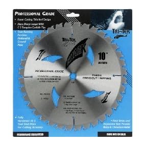 Shark Pro-series 10 inch x 36 Teeth Carbide 5/8" arbor hole Thin Kerf ATB Table Saw Blade "Ship FREE buy $25+"