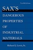 Saxs Dangerous Properties of Industrial Materials