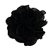 Wispy Clippy - carnation baby hair bows - great handmade baby gift(D2-black)