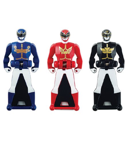 Power Rangers Super Megaforce - Power Rangers Megaforce Legendary Ranger Key Pack, Red/Blue/Black