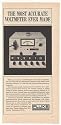 1966 Fluke 885 DC Differential Voltmeter Photo Print Ad