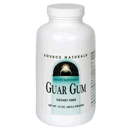 Source Naturals Guar Gum Powder Dietary Fiber, 16 ounce (Pack of 3)
