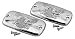 Show Chrome Master Cylinder Top Covers (Pair) Chrome 2001-2009 Honda GL1800