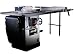 DELTA 36-L31X-U50 X5 10-Inch Left Tilt 3 Horsepower Cabinet Saw with 50 Unifence, 2 Cast Iron Extension Wings, Table Board, and Legs, 230-Volt 1 Phase