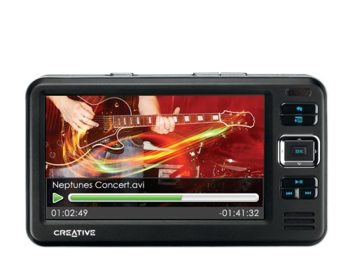Creative Zen Vision W 60 GB Widescreen Multimedia Player (Black)