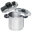 B/R/K Germany 6 Liter Pressure Cooking Combo Set