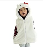 Unisex-Child Plush Animal Hoody Vest Costumes (S) Ketty