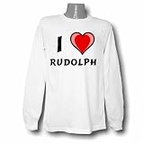 I Love Rudolph Long Sleeve T-shirt