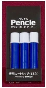 Pencle cartridge blue (3 pieces) Japanese stationery japan office