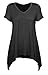 Women's Short Sleeve Loose Fit Plus Size Tunic Top