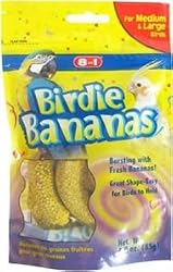 8in1 Birdie Bananas -Medium & Large Birds, 3-Ounce