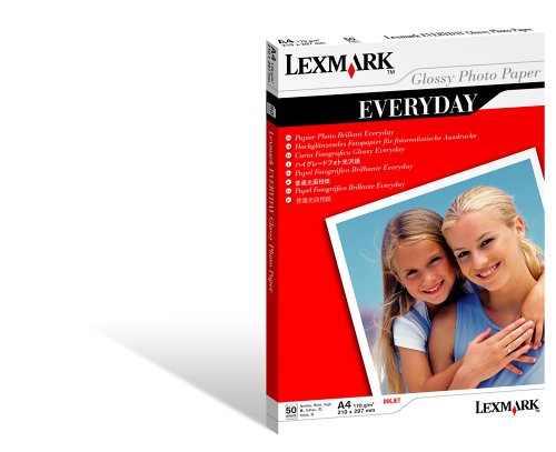 Lexmark Everyday - Glossy photo paper - A4 (210 x 297 mm) - 190 g/m2 - 50 sheet(s)