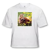 Cats - Cat In The Flower Field - T-Shirts by 3dRose