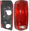 90-96 FORD F-SERIES PICKUP f150 f250 f350 f450 f550 TAIL LIGHT LH (DRIVER SIDE) TRUCK, Styleside (1990 90 1991 91 1992 92 1993 93 1994 94 1995 95 1996 96) 11-1886-01 E9TZ13405C