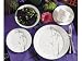 Corelle Impressions 20-Piece Dinnerware Set, Service for 4, Shadow Iris
