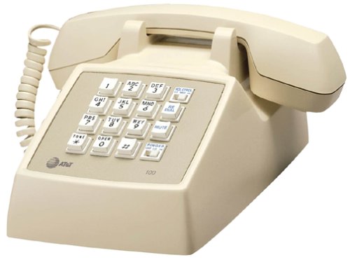 ATT 100 Desk Phone (Ivory)