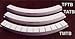 Depressed Cast Aluminum Pad Toe Board
