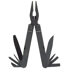 Leatherman 61020101 Original Pocket Survival Tool (PST) with Black Oxide Finish