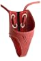 Starburst Red Leather Phone Thong phone case for small phones