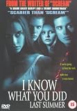 I Know What You Did Last Summer [UK IMPORT] - Jennifer Love Hewitt