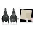 Swivel Belt Clip Holster for Samsung SCH-U410 U410- (Bundled with Universal Screen Protector Kit)