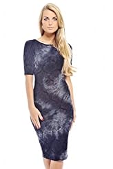 Sexy Sophisticated Elastane/Polyester/Velvet Midi Dress 
