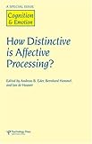 How distinctive is affective processing