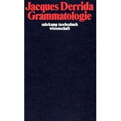 Grammatologie (suhrkamp taschenbuch wissenschaft)