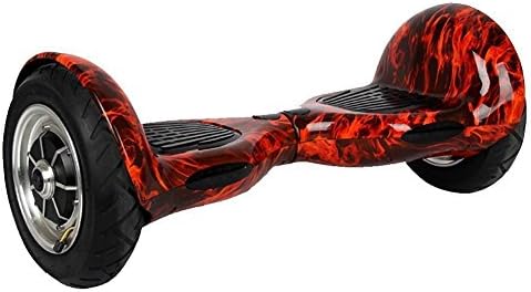 Exxotic Imports Two Wheels Smart Self Balancing Electric Unicycle Scooter 10" and Comes With Samsung Battery Pack (Hot Graffiti)