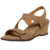 Clarks Women's Theta Sandal,Mushroom,8.5 XW