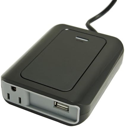 DC 12V to AC 110V USB 5V Car Power Inverter Adapter Converter 200W