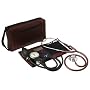 Match Mates 01-260-071 Dual Head Sphygmomanometer Kit, Burgundy