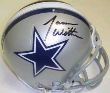 JASON WITTEN SIGNED AUTOGRAPHED DALLAS COWBOYS MINI HELMET + HOLOGRAM