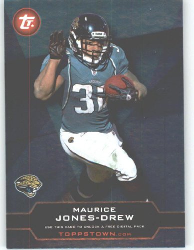 2011 Topps ToppsTown #TT15 Maurice Jones-Drew - Jacksonville Jaguars (Topps Town Code Card) (Football Cards)
