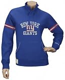 Reebok New York Giants Womens Classic Fleece Henley Sweatshirt