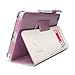 i-BLASON For HP Slate 7 Android Tablet Leather Case Cover (Elastic Hand Strap, Multi-Angle, Card Holder ) With Bonus Stylus 3 Year Warranty (Purple)
