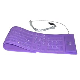 Foldable / Flexible Spillproof Keyboard For Laptop, PC, or Computer