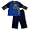 LeTop Infant Boys Blue Pant Set ~ Big Dragon